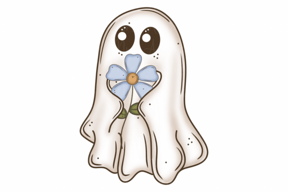 Download Boho Daisy Ghost PNG - Boho daisy Collection
